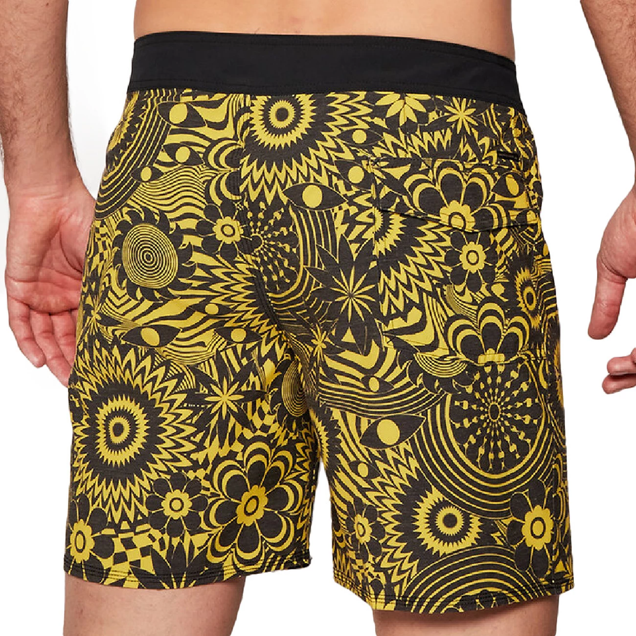 Tout neuf ❤️ Natation Homme Quiksilver Short De Bain Jaune/noir Homme Quiksilver Highxpmd NOIR 🔥 3 Tout neuf ❤️ Natation Homme Quiksilver Short De Bain Jaune/noir Homme Quiksilver Highxpmd NOIR 🔥 – Image 3