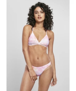 Top 10 🥰 Mode- Lifestyle Femme Urban Classics 👙 Bikini Femme Urban Classics Tie Dye Triangle Back ROSE 🔥 -ADIDAS Shop 043fe0d39b7b4406a0eba1377a34fdc0