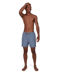 Meilleure affaire ❤️ Mode- Lifestyle Homme Speedo Short De Bain Speedo Stripe Leisure BLEU ❤️