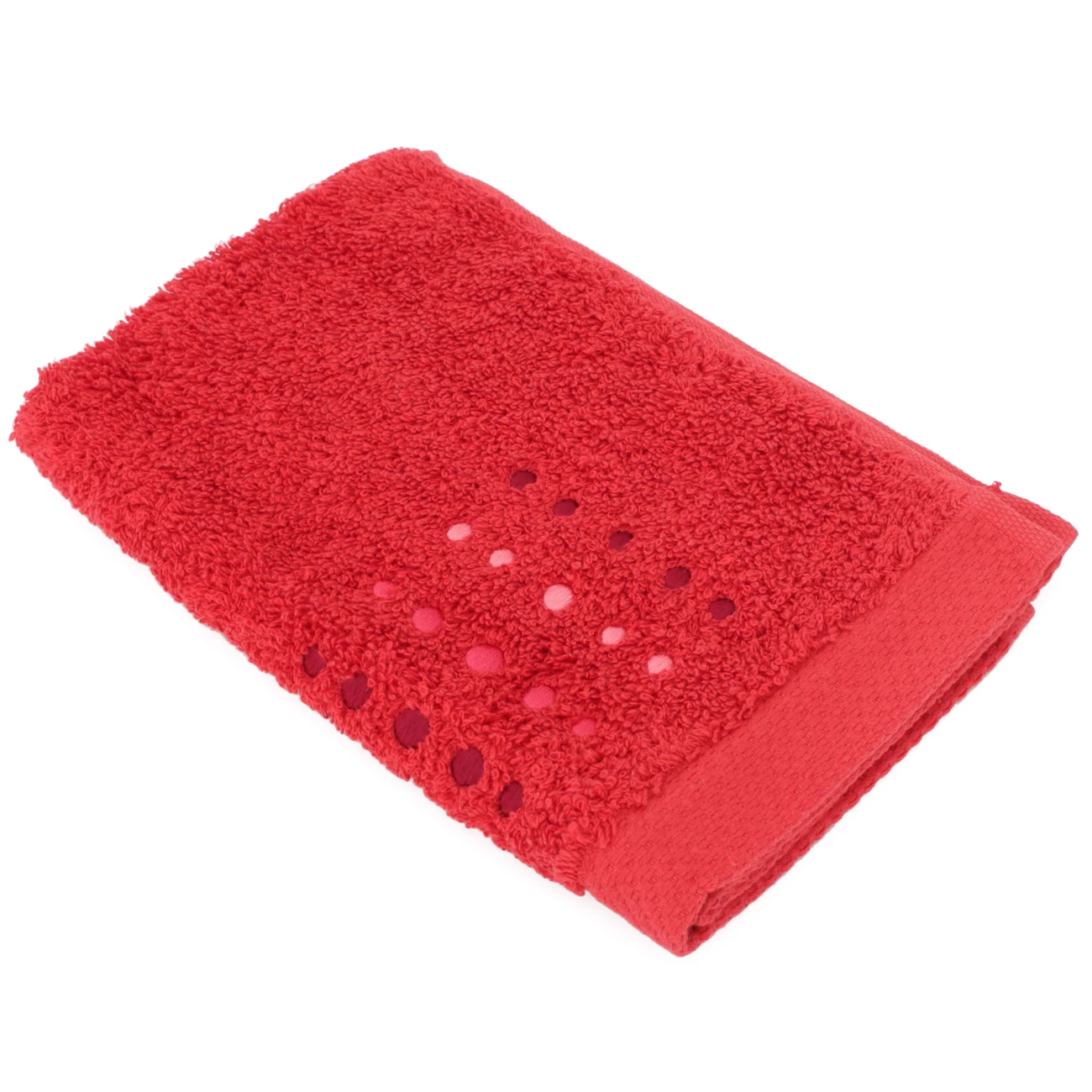 Promo 😀 Multisport Unisexe Linnea Serviette Invité 33x50 Cm Coton 550g/m2 Pure Points Rouge ROUGE ⌛ 6 Promo 😀 Multisport Unisexe Linnea Serviette Invité 33x50 Cm Coton 550g/m2 Pure Points Rouge ROUGE ⌛ – Image 6