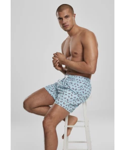 Remise 🤩 Mode Homme Urban Classics Short De Bain Water Melon BLEU 👏 -ADIDAS Shop 0e96fb9adcba4c279bd34d26c2948f5b