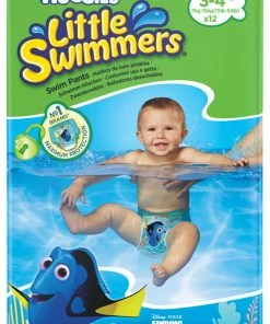 Nouveau ✔️ Couche Piscine Natation Adulte HUGGIES HUGGIES LITTLE SWIMMERS 3-4 👍