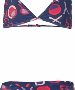 Nouveau 😍 MAILLOT DE BAIN Plage Fille ROXY GIRL ZIG ZAG CANVAS 2P TRI 🔔