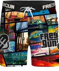 Nouveau 🌟 SHORT Plage Garçon FREEGUN BSH BOY LONG 😀