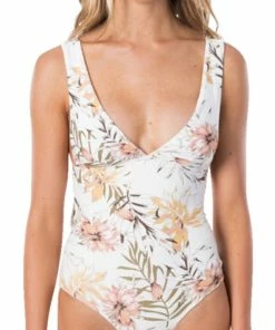 Budget 😍 MAILLOT DE BAIN 1 PIECE Plage Femme RIP CURL PLAYA BLANCA 😉