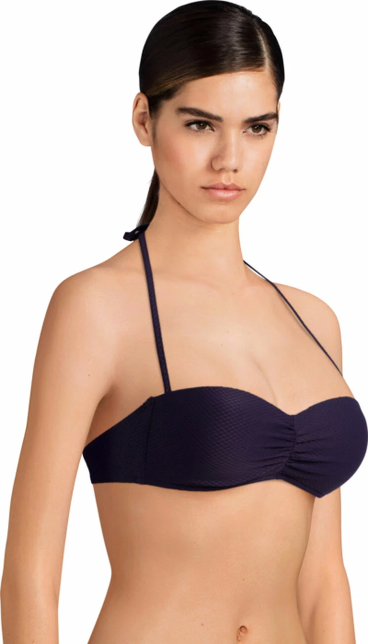 Meilleure vente 😀 Haut De Maillot De Bain Femme HAPPYANDSO BANDEAU PUSH PRUNE 🎉 4 Meilleure vente 😀 Haut De Maillot De Bain Femme HAPPYANDSO BANDEAU PUSH PRUNE 🎉 – Image 4