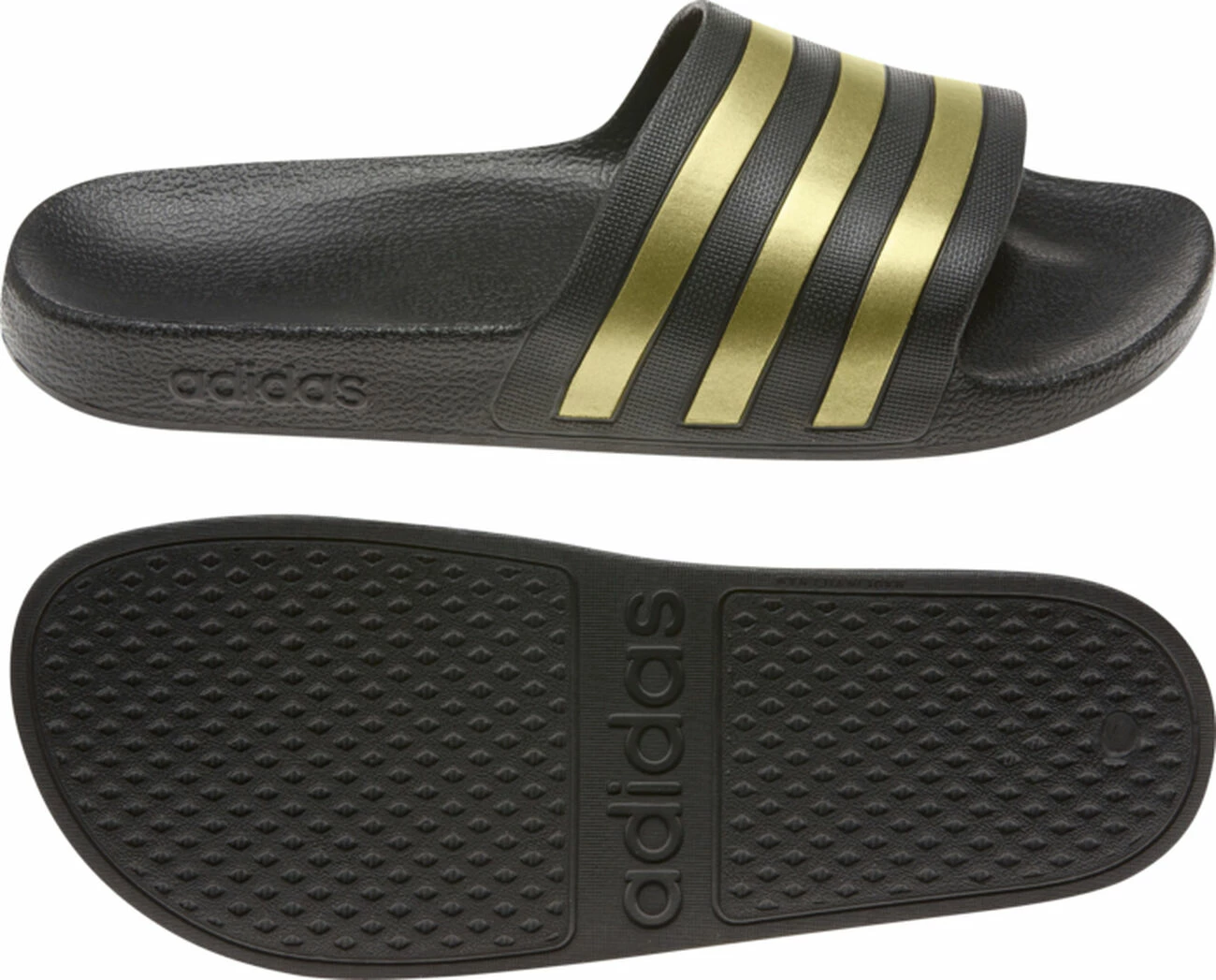 Meilleure vente 😀 Claquettes Adulte ADIDAS ADILETTE AQUA GOLD 🎉 2 Meilleure vente 😀 Claquettes Adulte ADIDAS ADILETTE AQUA GOLD 🎉 – Image 2