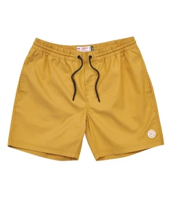 Meilleure vente ✨ Mode- Lifestyle Homme Globe Short Globe Clean Swell Pool JAUNE 💯