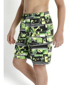 Acheter 🎉 Mode- Lifestyle Enfant Spee Short De Bain Enfant Speedo Boys Print Leisure 17in Swim Shorts MULTICOLORE 👍