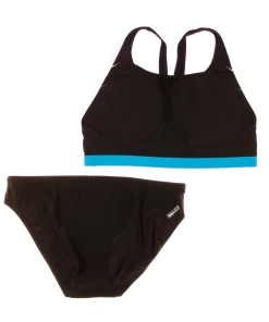 Grosses soldes 🔔 Natation Femme Arena Maillot De Bain 2 Pièces Noir Femme Arena Skid NOIR 😀