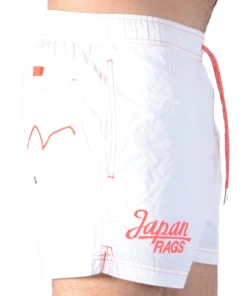 Vente flash 💯 Plage Homme Japan Rags Short De Bain Japan Rags Jap Blanc BLANC 😉
