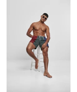 Meilleure vente 🌟 Mode- Lifestyle Homme Urban Classics Maillot De Bain Tricolore Urban Classics ROUGE ❤️ -ADIDAS Shop 6593f8c65f1c4b9fbf8107b7c47b170f