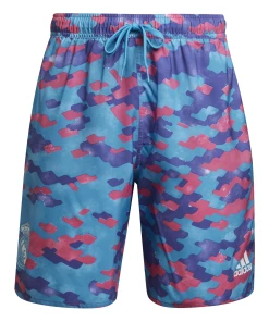 Vente flash ⌛ Natation Homme Adidas Short De Bain Real Madrid ROSE 🛒