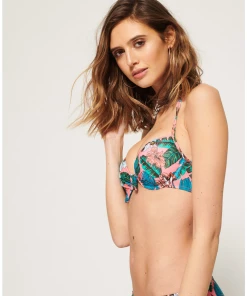 Nouveau 🎁 Natation Femme Superdry Superdry Pop Hibiscus Cup 👙 Bikini Top MULTICOLORE 😉 -ADIDAS Shop 77d1bb14c92e4a859cce580a3212dc92