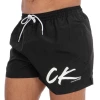 Bon marché 🎁 Natation Femme Calvin Klein Underwear Short De Bain Noir Homme Calvin Klein Drawstring NOIR ❤️
