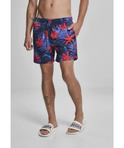 Bon marché 🤩 Mode- Lifestyle Homme Urban Classics Short De Bain Urban Classic Basic BLEU 🌟