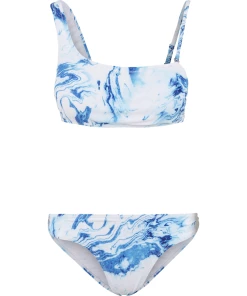 Coupon 🌟 Mode- Lifestyle Femme Urban Classics 👙 Bikini Femme Urban Classics Asymmetric Top 👙 Bikini BLANC 🛒