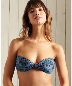 Meilleur prix 🎁 Mode- Lifestyle Femme Superdry Haut De 👙 Bikini Bandeau Torsadé Bohème Femme Superdry BLEU 🔔 -ADIDAS Shop 881db6f9d5f541a49d5aa38ed054a86d