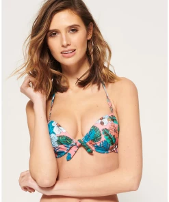 Nouveau 🎁 Natation Femme Superdry Superdry Pop Hibiscus Cup 👙 Bikini Top MULTICOLORE 😉 -ADIDAS Shop 8b31e128972541b3a1a0549176bea7a1