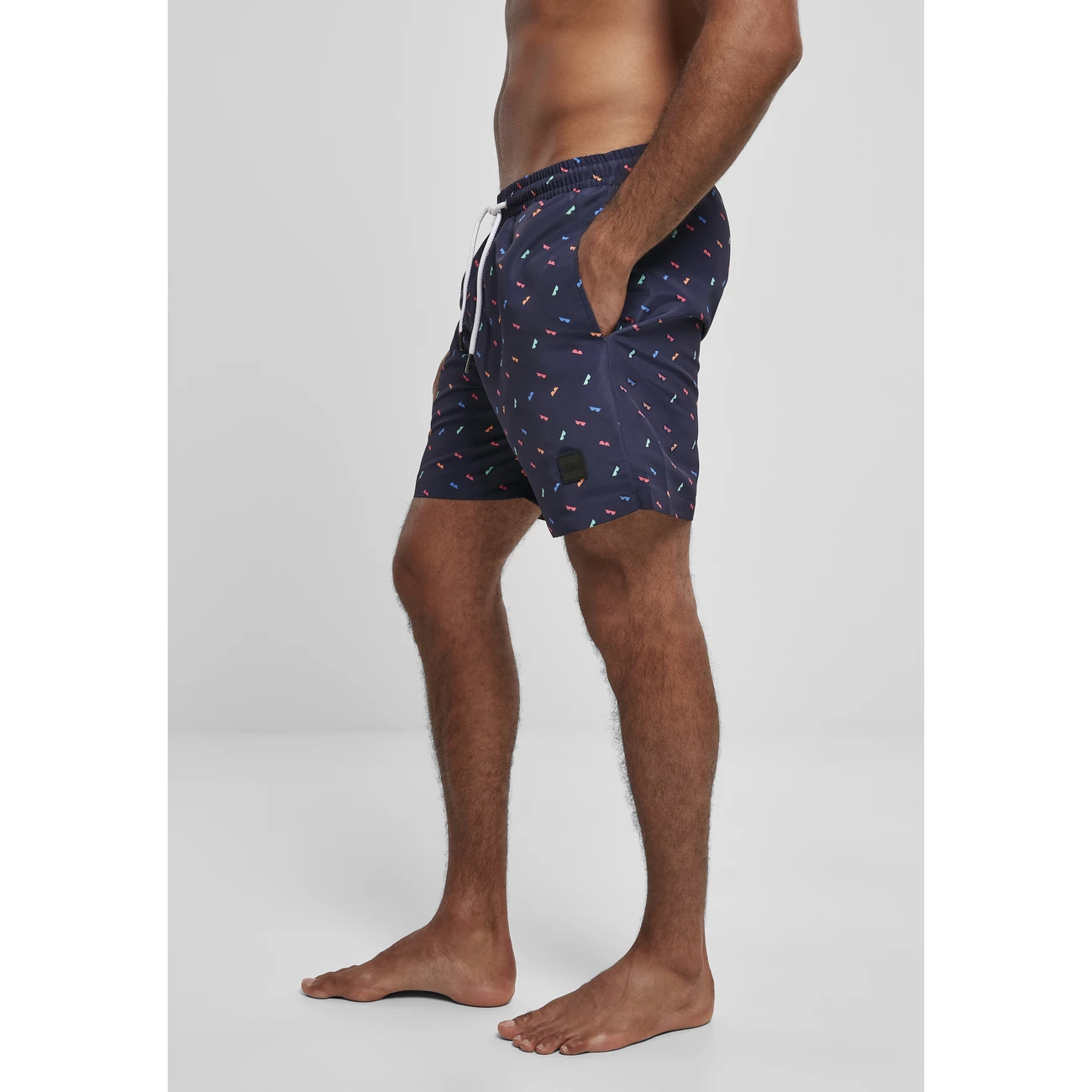 Meilleure affaire 😀 Mode- Lifestyle Homme Urban Classics Maillot De Bain Urban Classics BLEU 🔔 2 Meilleure affaire 😀 Mode- Lifestyle Homme Urban Classics Maillot De Bain Urban Classics BLEU 🔔 – Image 2