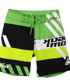 Le moins cher 🔥 Plage Garçon Peak Mountain Bermuda De Bain Garçon Ecahiti ROUGE 🎁