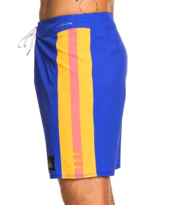 Vente flash 👍 Natation Homme Quiksilver Short De Bain Bleu/jaune Homme Quiksilver Higharch BLEU 🎁