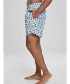 Remise 🤩 Mode Homme Urban Classics Short De Bain Water Melon BLEU 👏 -ADIDAS Shop a35df2cd861c40f6ba5dcd25b5b3277d