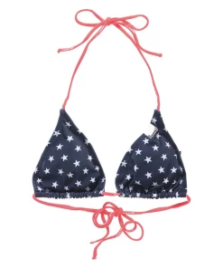 Grosses soldes ⌛ Mode- Lifestyle Femme Superdry Superdry Avenue Of Stars Tri 👙 Bikini Top BLEU 🔥