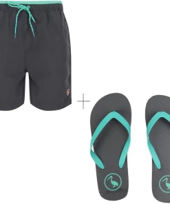 Bon marché 🧨 Mode Homme South Shore South Shore Short De Bain Avec Tongs Gris Foncé/vert Homme GRIS 🔥 -ADIDAS Shop adcb124c5db1446ca1d7dc1f79404be1