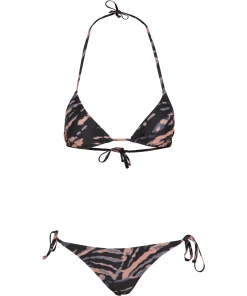 Meilleur prix 🎉 Mode- Lifestyle Femme Urban Classics 👙 Bikini Femme Grandes Tailles Urban Classic Tie Dye BLEU 😍