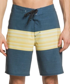 Le moins cher 🛒 Natation Homme Quiksilver Short De Bain Bleu/jaune Homme Quiksilver Channel BLEU 💯