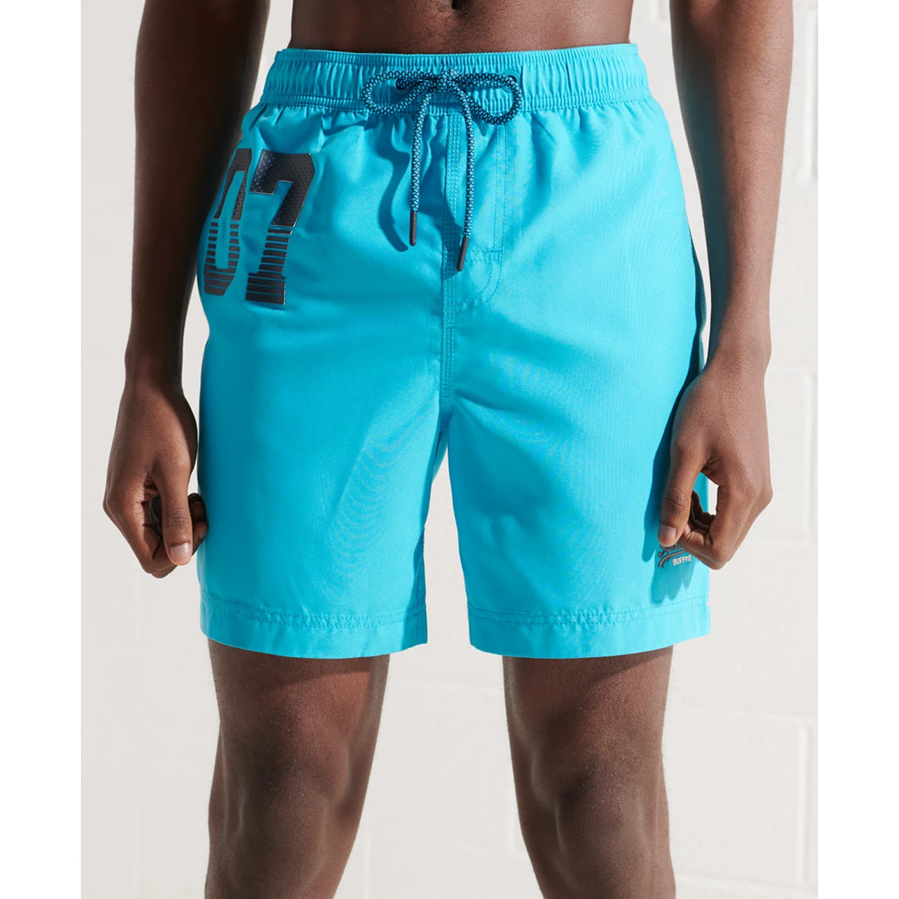 Meilleure affaire ⭐ Mode- Lifestyle Homme Superdry Superdry Waterpolo Swim Short De Bain Homme BLEU 👍 2 Meilleure affaire ⭐ Mode- Lifestyle Homme Superdry Superdry Waterpolo Swim Short De Bain Homme BLEU 👍 – Image 2