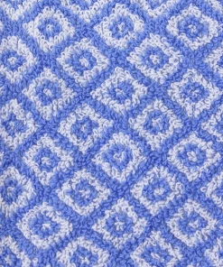 Promo 🔔 Multisport Unisexe Linnea Drap De Douche 70x140 Cm Shibori Mosaic Bleu Coton 500g/m2 BLEU 🌟 -ADIDAS Shop b8990105f5454200ba5c2ab1c2fdd00a