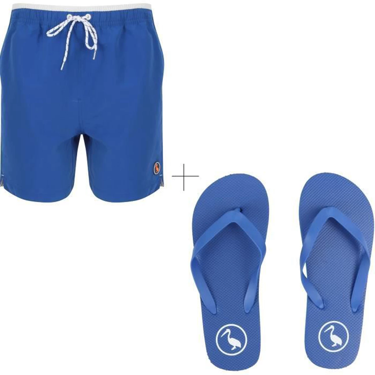 Coupon 🎁 Mode Homme South Shore South Shore Short De Bain Avec Tongs Bleu/blanc Homme BLEU 🤩 5 Coupon 🎁 Mode Homme South Shore South Shore Short De Bain Avec Tongs Bleu/blanc Homme BLEU 🤩 – Image 5