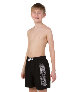 Meilleure affaire 🌟 Mode- Lifestyle Garçon Speedo Short De Bain À Logo Enfant Speedo D Troop Leisure 15 NOIR 🔥