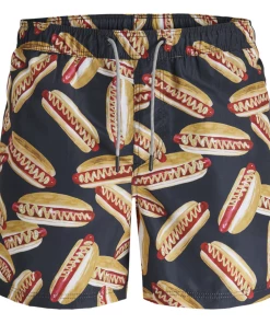 Sortie 🧨 Mode- Lifestyle Homme Jajt Jack And Jones Aruba Short De Bain Homme NOIR 💯