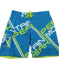 Tout neuf 🎉 Mode- Lifestyle Garçon Peak Mountain Peak Mountain-bermuda De Bain Garçon 10/16 Ans Ecoumea1016- Bleu BLEU 👏
