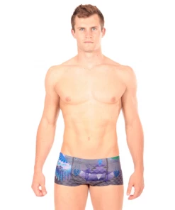 Meilleure vente 👏 Piscine Homme Mako Mako Eden Night - Boxer Natation Homme MULTICOLORE ⌛