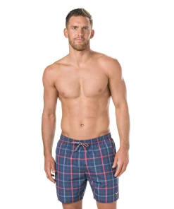 Coupon 😍 Mode- Lifestyle Homme Speedo Short De Bain Speedo Check Leisure BLEU 🎁