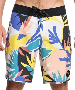 Coupon 😍 Natation Homme Quiksilver Short De Bain Multicolores Homme Quiksilver Flw19 MULTICOLORE ⌛