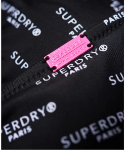 Acheter ✨ Mode- Lifestyle Femme Superdry Superdry Ombre Knot Crop Maillot De Bain 2p Femme NOIR 🥰