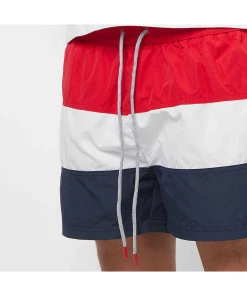 Sortie 🤩 Natation Homme Fila Saloso Swim Shorts ROUGE ⭐