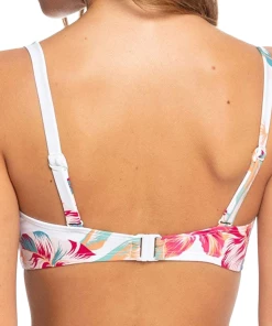 Nouveau 🌟 Mode- Lifestyle Femme Roxy Roxy Lha By Uw Haut Maillot Bain Femme BLANC 😉 -ADIDAS Shop eb1f2e1dcdd94c458a34144448967ede