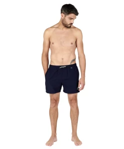 Remise 👍 Mode- Lifestyle Homme Oxbow Short De Bain Uni Valens BLEU ✨