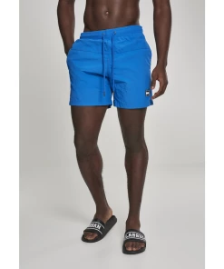 Meilleure affaire 🥰 Mode Homme Urban Classics Short De Bain Block Swim BLEU ⌛