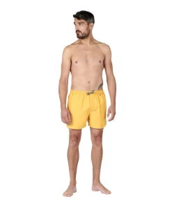 Le moins cher 🛒 Mode- Lifestyle Homme Oxbow Short De Bain Uni Valens JAUNE 🛒