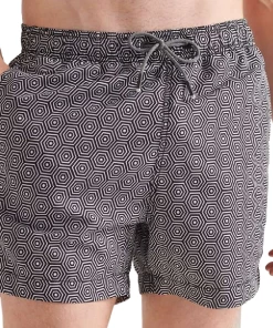 Nouveau 🧨 Natation Homme Superdry Short De Bain Noir/blanc Homme Superdry Studios Sd NOIR ❤️