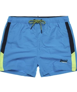 Sortie 👍 Mode- Lifestyle Homme Superdry Superdry Beach Volley Swim Short De Bain Homme BLEU 👏 -ADIDAS Shop fbe9681dce464d668a716020af5c3a52