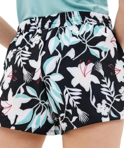 Top 10 👍 Natation Femme Roxy Short De Bain Noir À Fleurs Femme Roxy Wild As Waves NOIR ❤️